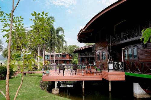 ระเบียงบ้านพัก